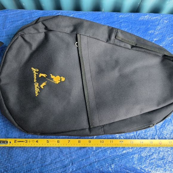 Johnny Walker Black Backpack Sling Crossbody Bag - Picture 3 of 16